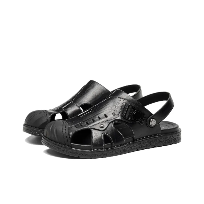 C°BANNER Beach Sandals Men's Black-1