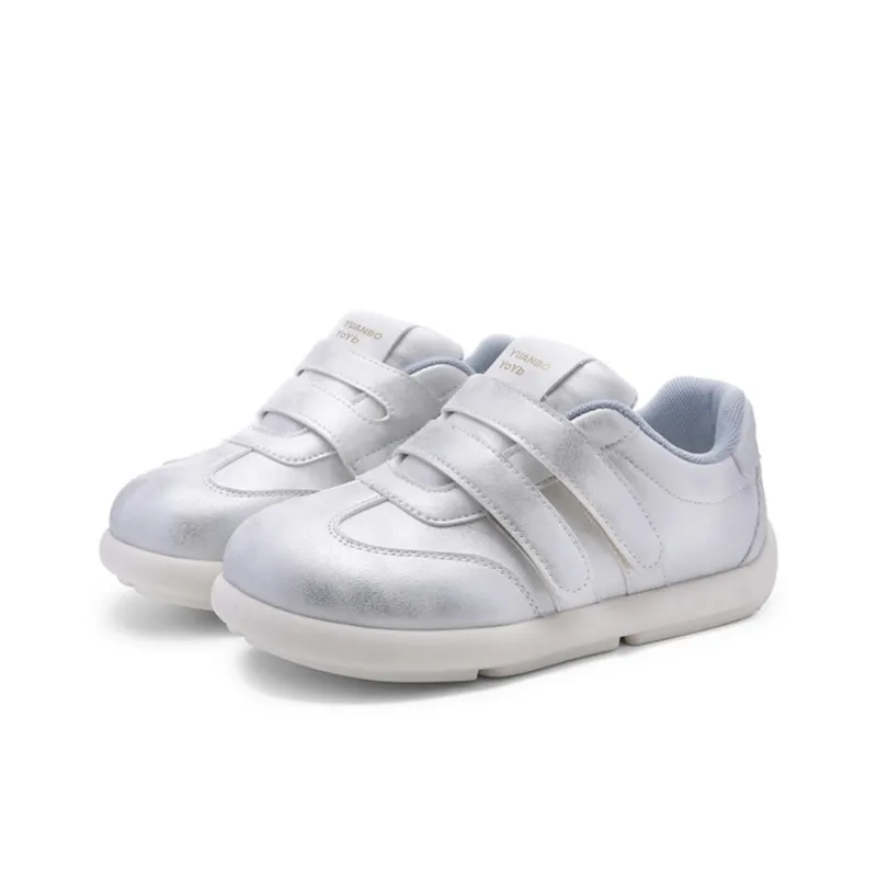 Ordifen Low Top Skateboard Shoes Women's White Light Blue-1