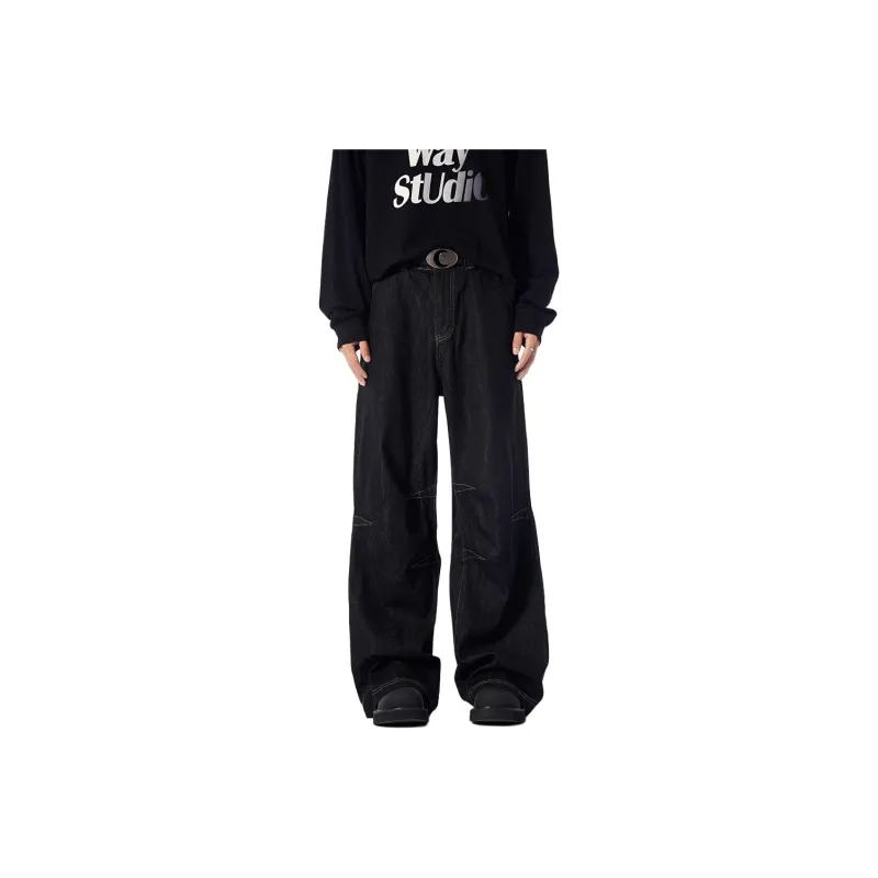 FRQ Jeans Unisex Black-0