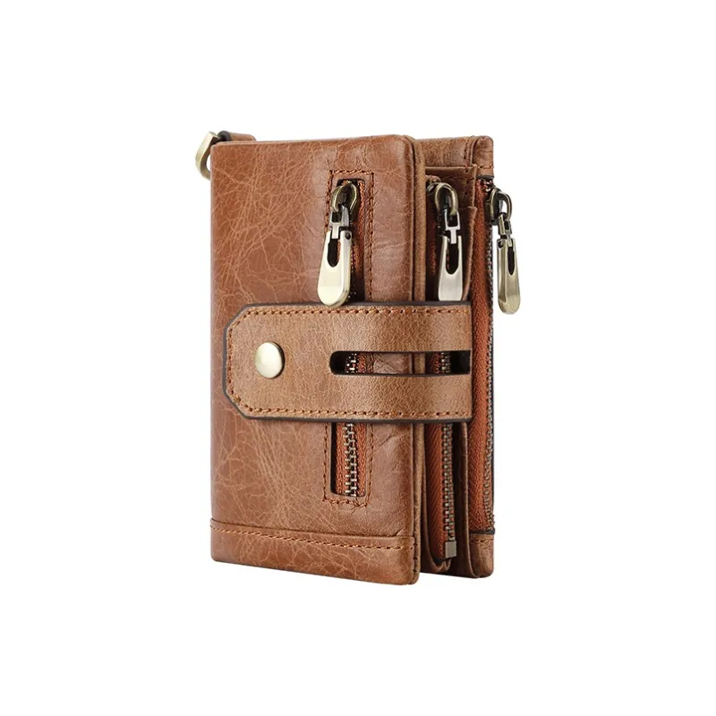 Yalu Polyester With Cow Leather Wallet Men's Multicolor-6