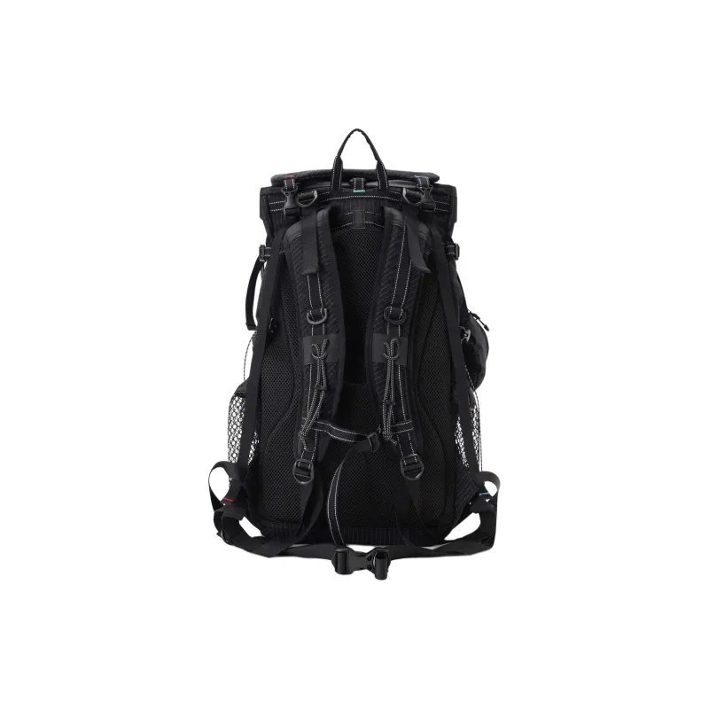 And Wander Polyester Backpack Unisex Black-4