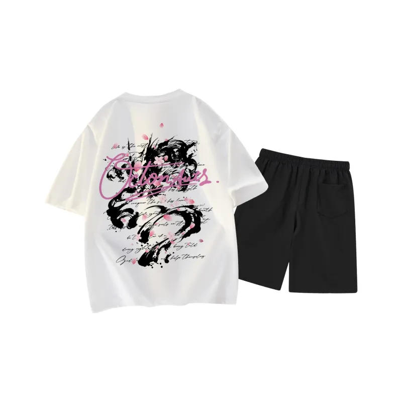 Small Columns Under The Sea Casual Sportswear Unisex-0