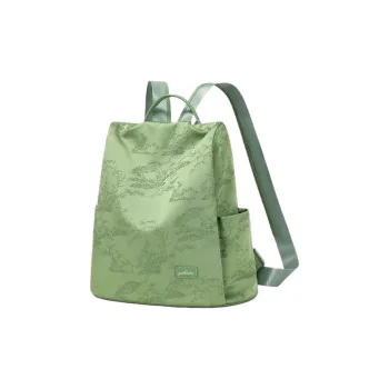 CORE BIRD Oxford Backpack Regular Women's Smoke Ink Black/Moon Phantom Silver Gray/Bamboo Shadow Clear Green