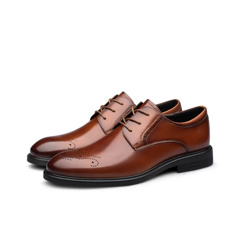 British Knights Dress Shoes Men's Brown-6