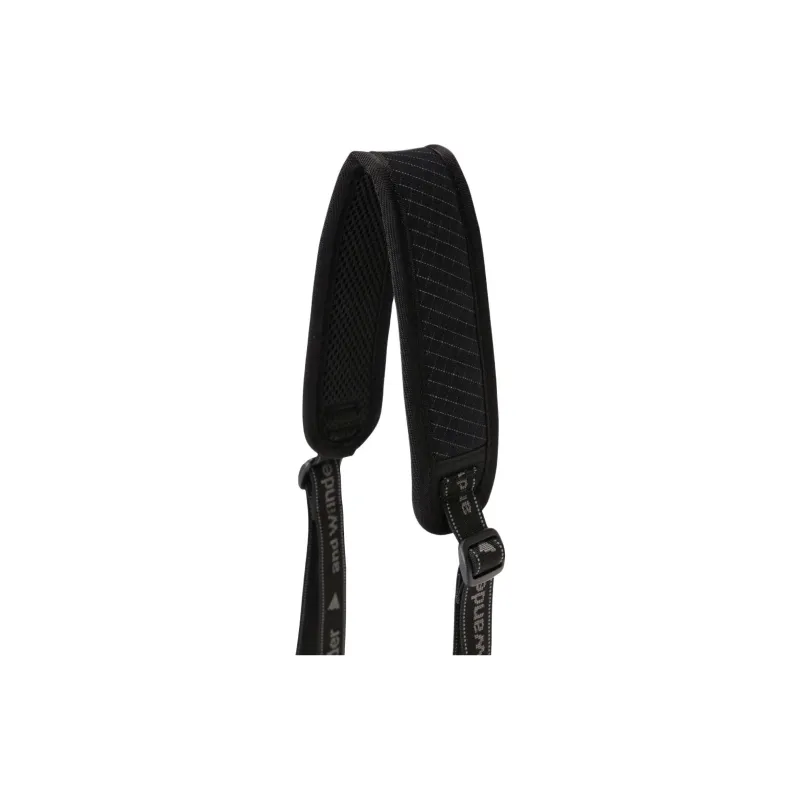And Wander Polyester Shoulder Bag, Crossbody Bag Unisex Black-8