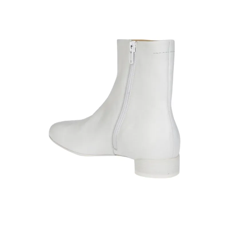 MM6 Maison Margiela Ankle Boots Women's White-3