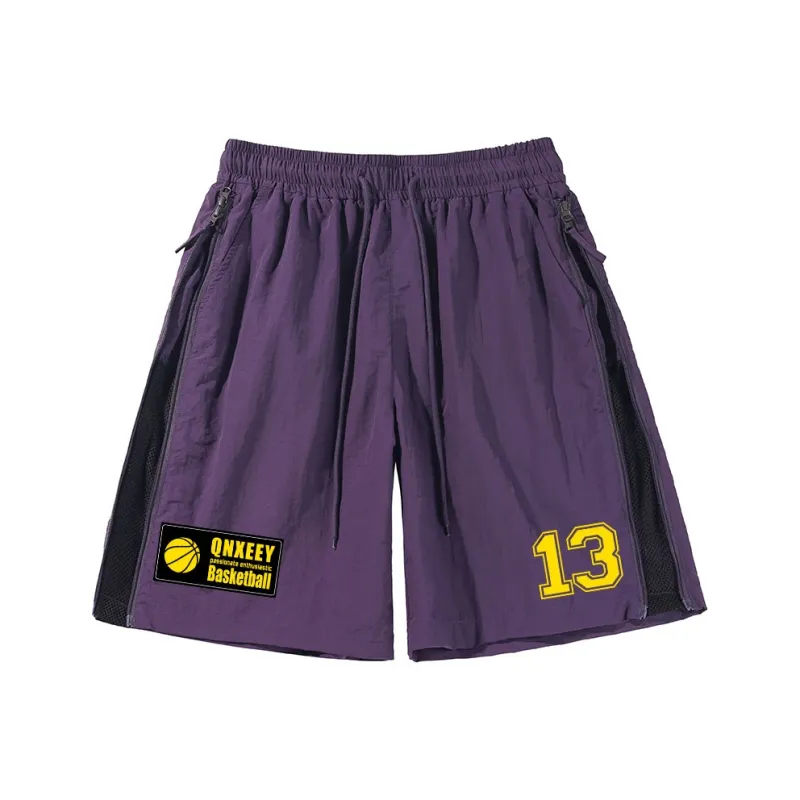 Qnxeey Casual Shorts Unisex-2