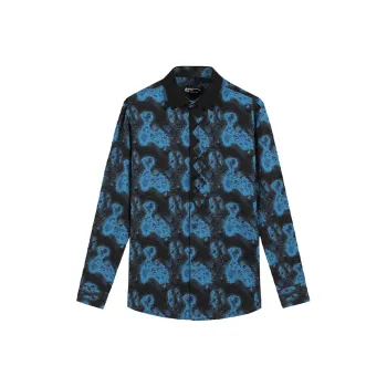 ANDREW MACKENZIE Shirts Men Blue