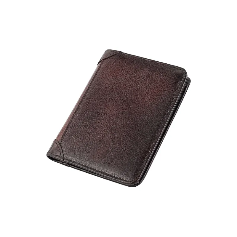 Yalu Polyester With Cow Leather Wallet Men's Multicolor-5