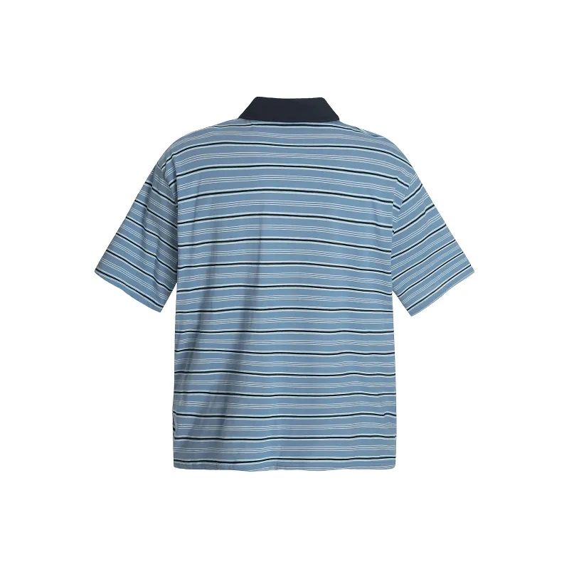 GBXM T-Shirts Unisex Blue Stripes Color-1