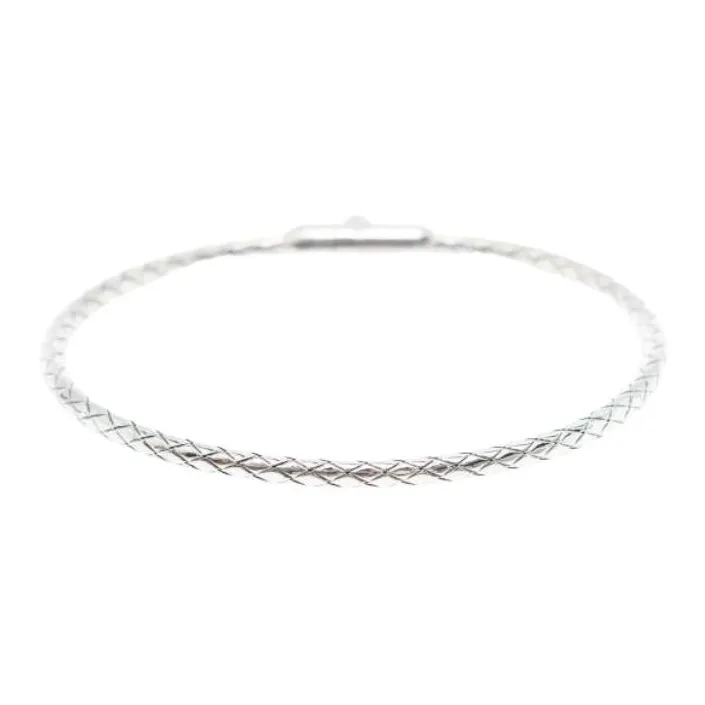 Bottega Veneta Sterling Silver Bracelets Men's Silver-1