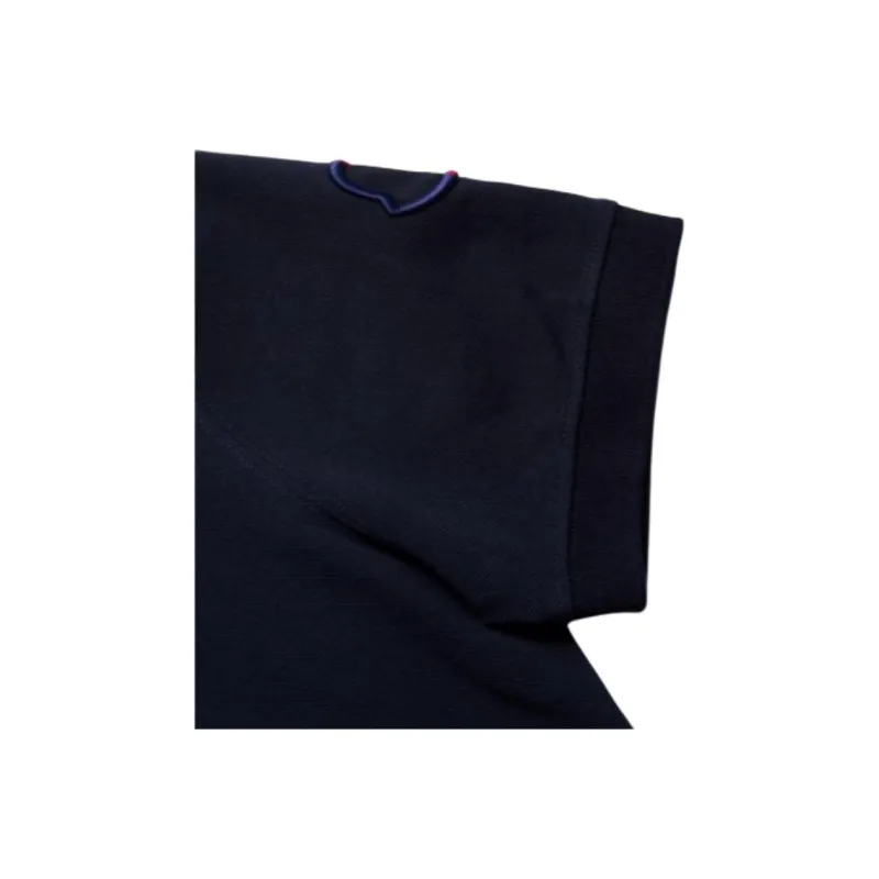 Moncler Tricolour Cotton piqué Polo Shirt-3