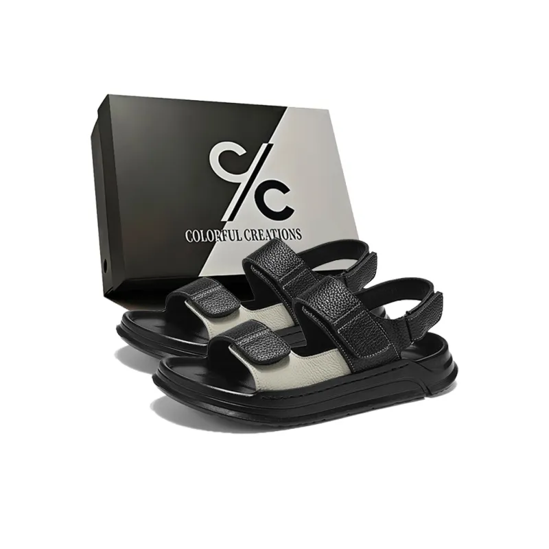 Colorful Creations One Strap Sandals Men's-5