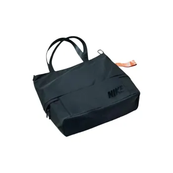 Nike Waterproof Material Tote Bag, Shopping Bag, Crossbody Bag, One Shoulder Handbag Unisex Black