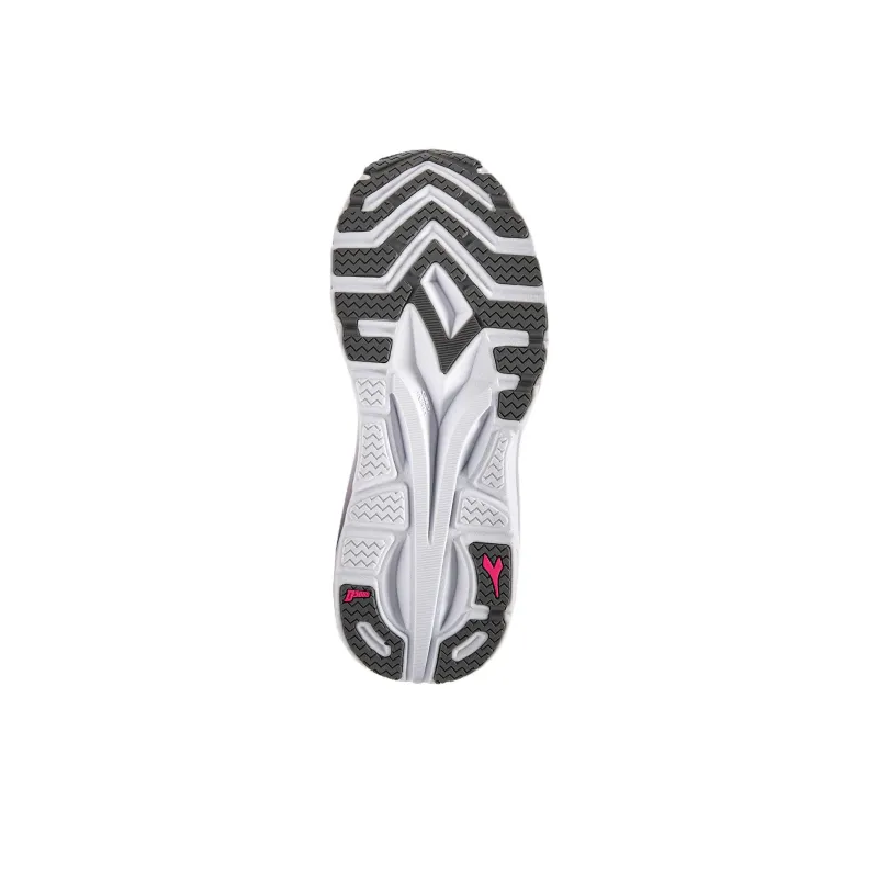 Diadora Anti Slip Wear Resistant Low Top Running Shoes Women's White-5