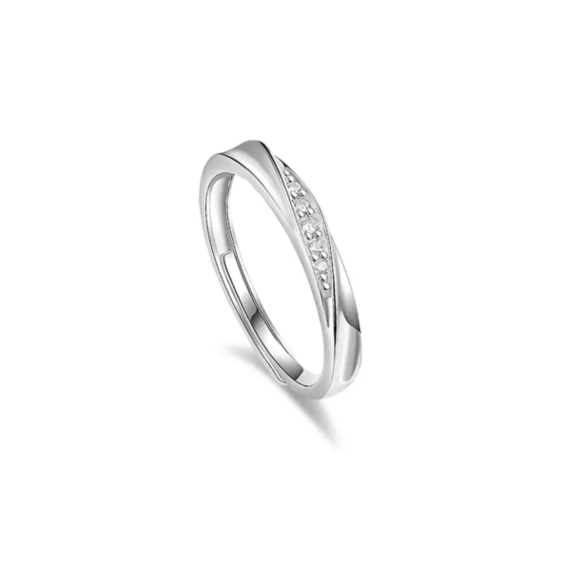 LUCA Sterling Silver Rings Unisex-7