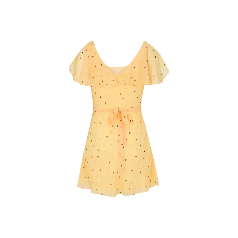 Realisation Par SS25 The Birdie Short Sleeved Dress Women's-1