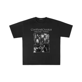 WKOOG T Shirts Unisex Black