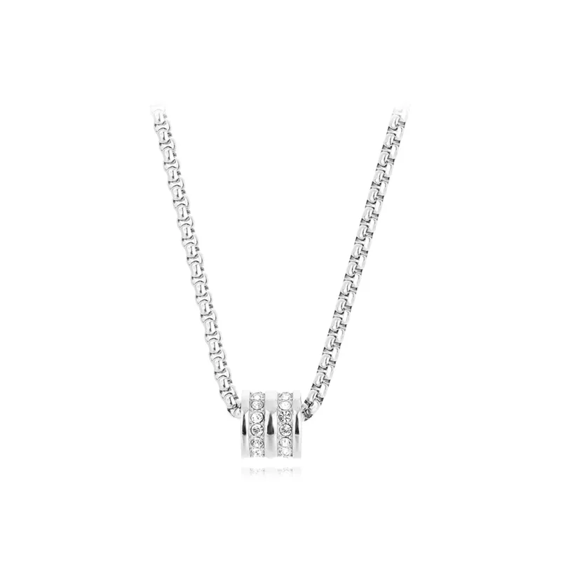 CANHUI Titanium Steel Necklaces Unisex-0