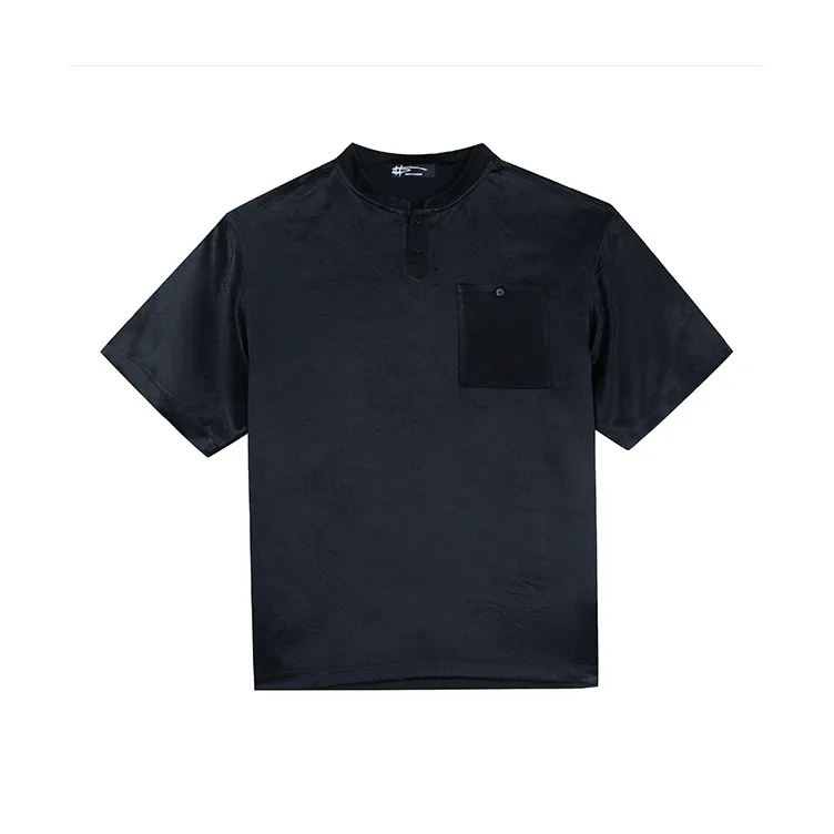 ANDREW MACKENZIE T Shirts Men Black-0