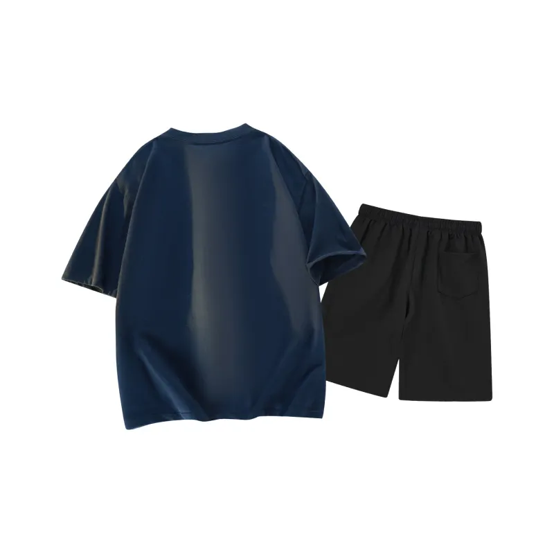 Small Columns Under The Sea Clothing Sets Unisex-9
