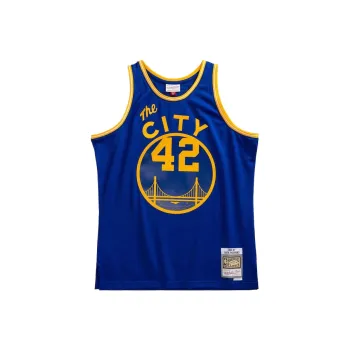 Mitchell Ness 'NBA Golden State Warriors 66 Rick Barry' Swingman Jersey Vest Top