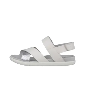 Ecco Samara One Strap Sandals Women's Gray