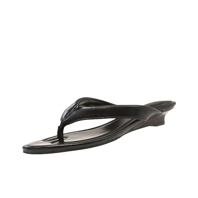 AJPAP Rubber Sole Cut Out Odor Resistant, Abrasion Resistant, Quick Dry Flip Flops Women's-0