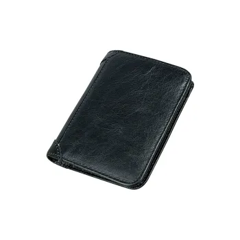 Yalu Polyester With Cow Leather Wallet Men's Multicolor