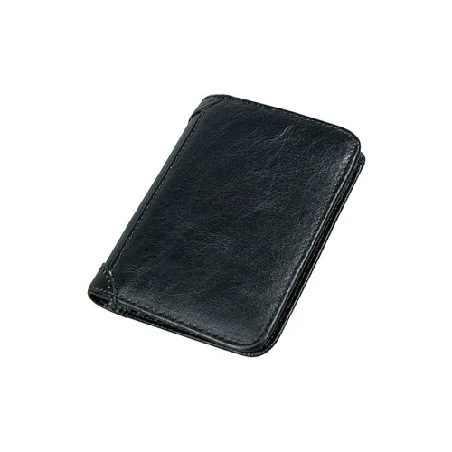 Yalu Polyester With Cow Leather Wallet Men's Multicolor
