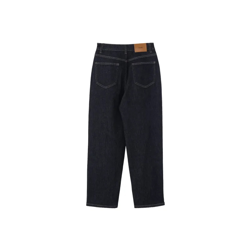 Fstudio Summer Korean Style Thin Slimming Casual Jeans Women's Blue-2