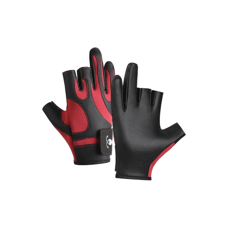 Mulinsen PU Leather Fishing Gloves Unisex-3