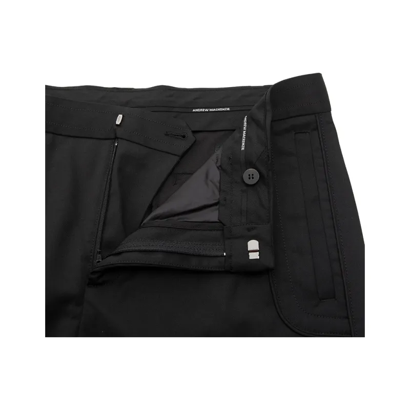 ANDREW MACKENZIE Suit Trousers Men Black-2