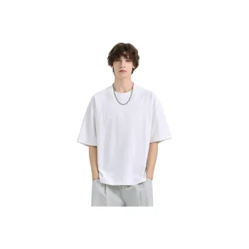 WILD LEADER T Shirts Men Minimalist White[TW5118171]
