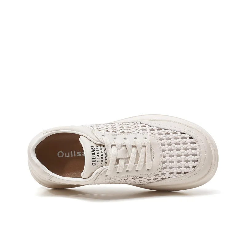 OULISASI Low Top Casual Shoes Women's-2