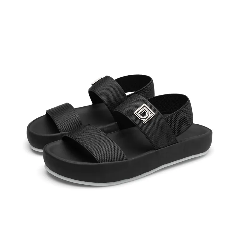 D FUSE SCANDINAVIA Beach Sandals Men's Black-3