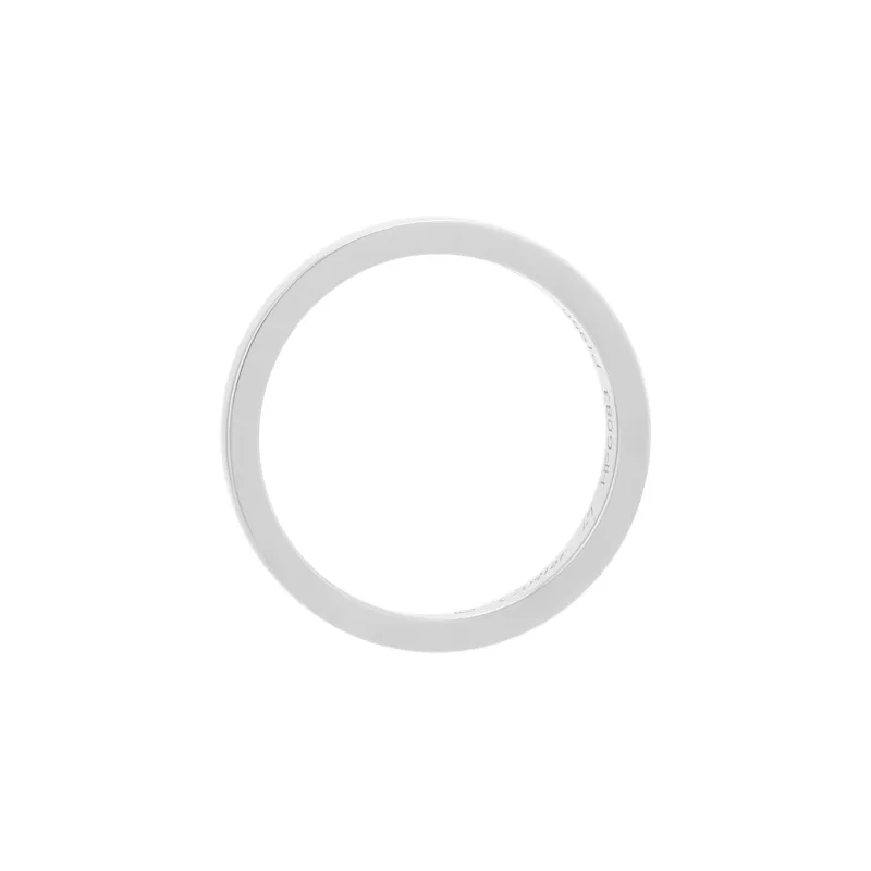 CARTIER C De Cartier Rings Platinum Rings Unisex-1