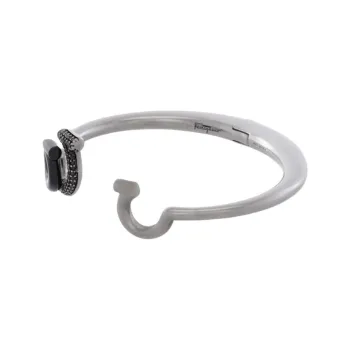 FERRAGAMO Enamel Bangles Women's Silver
