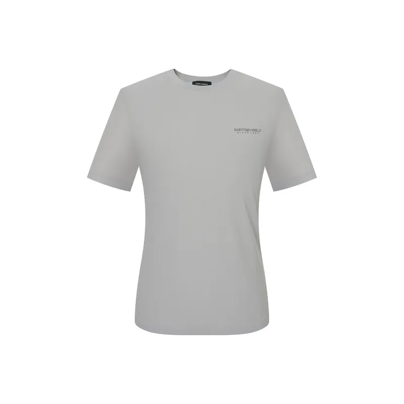 SAINT ANGELO T Shirts Unisex Sea Mist Gray-0