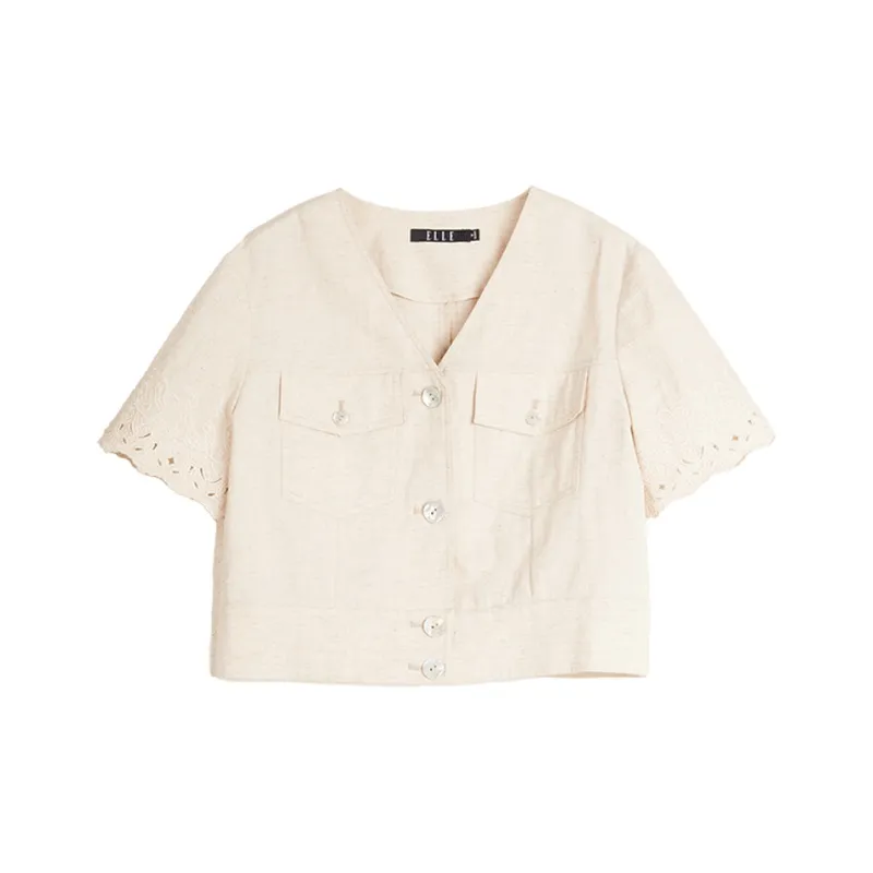 ELLE Midsummer Wishing Pond Shirt Women's-0