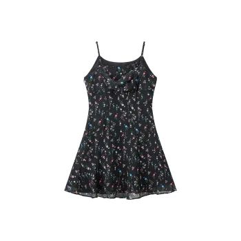 LEDIN Slip Dresses Women's Black