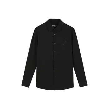ANDREW MACKENZIE Shirts Men Black
