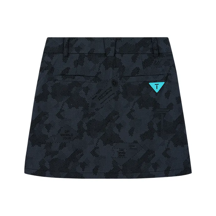 EUROPEAN TOUR Casual Short Skirts Women's Light Gray Print-8