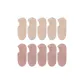 10 Pack (Ecru 5+Light Pink 5)
