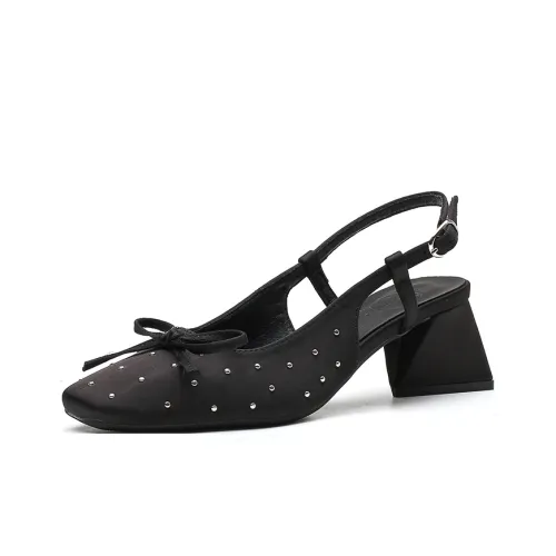 YAFEI XUANYU Chunky Heel High Heels Women's