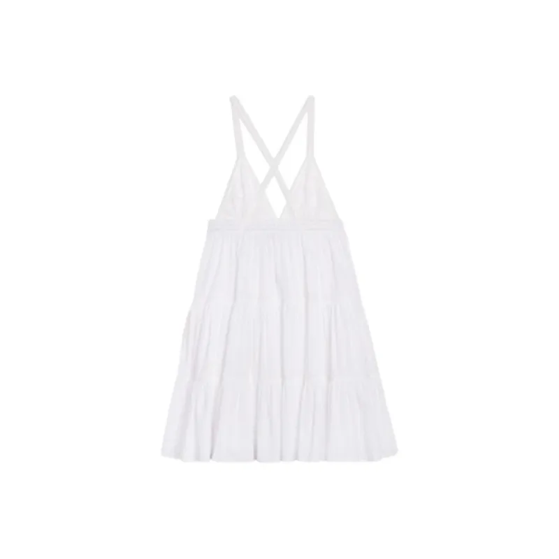 CELINE FW22 Sleeveless Dress Women's White-1