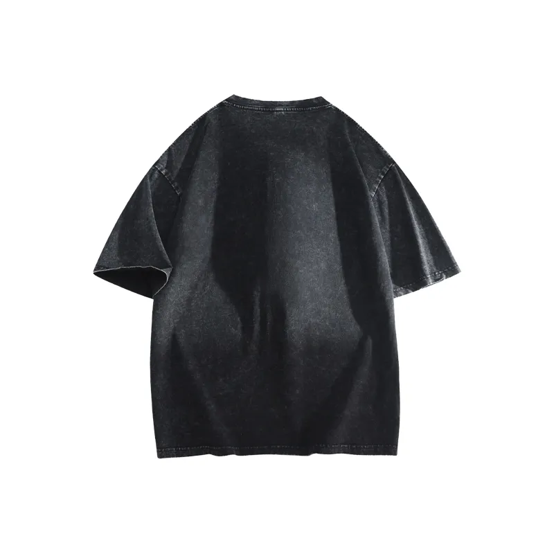 CHOUCHOUS Drop Shoulder Sleeve T Shirt Women's-1