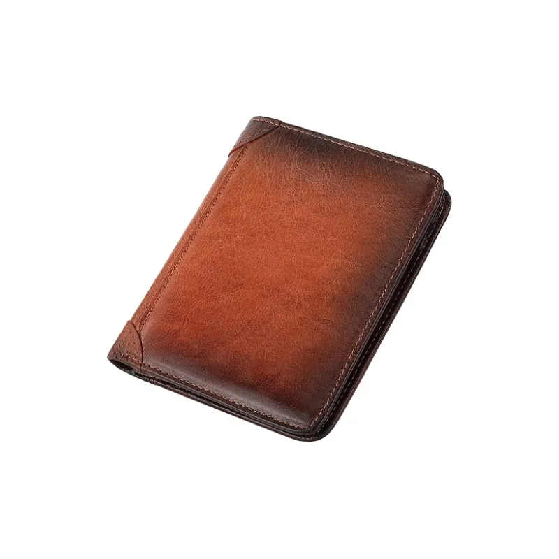 Yalu Polyester With Cow Leather Wallet Men's Multicolor-2
