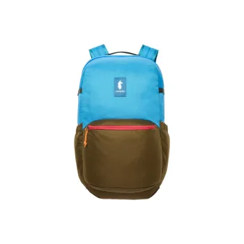 Cotopaxi Recycled Polyester Oxford Backpack Unisex Blue & Brown