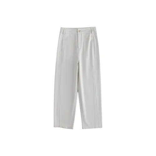 Weixi Casual Pants Women's Cream Apricot
